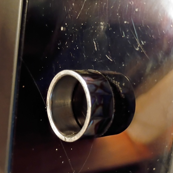 Iridescent Shell Inlay Ring - Picture 2 of 4